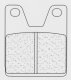Brzdové destičky CL BRAKES 2713 RX3