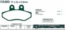 Brzdové destičky EBC - FA393