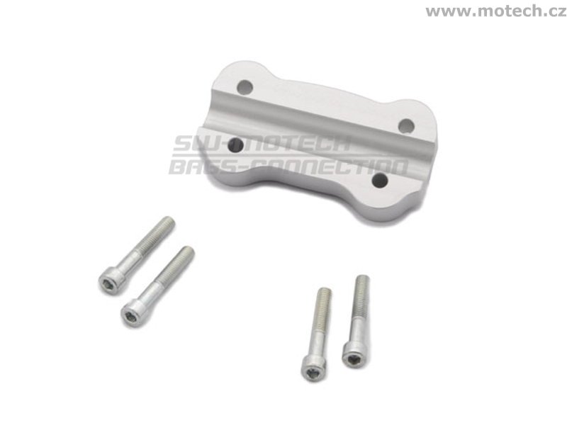 zvýšení řídítek 18 mm stříbrné Kawasaki Versys 650 (07-) - Kliknutím na obrázek zavřete