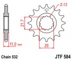 Kolečko JTF584-17 pro: YAMAHA GTS 1000