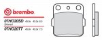 Brzdové destičky Brembo - BRM 07HO20SX