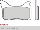 Brzdové destičky Brembo - BRM 07GR75SA