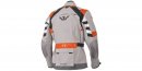 Textilní bunda Ayrton Fuel šedá/oranžová