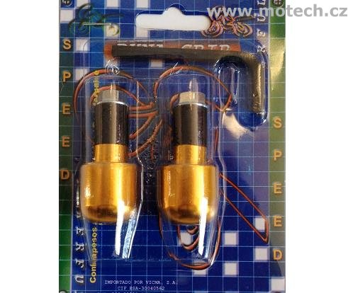 Závaží do řidítek 618O zlaté - Kliknutím na obrázek zavřete