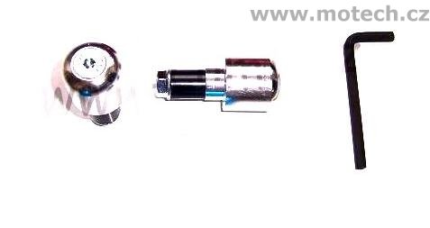 Závaží do řidítek 618P stříbrné - Kliknutím na obrázek zavřete