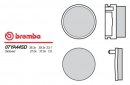 Brzdové destičky Brembo - BRM 07YA44SD
