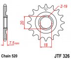 Kolečko JTF326-13 pro: HONDA CR 125