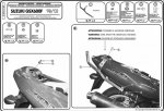 K5180 - nosič horního kufru Kappa - SUZUKI GSX 750 F (98-02)