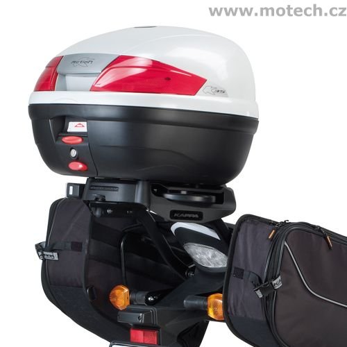 Montážní sada Kappa pro horní kufr - KZ1102 - HONDA Hornet 600 (11-13) - Kliknutím na obrázek zavřete