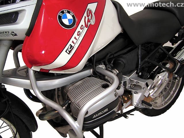Padací rám-stříbrný - BMW R1100 GS - Kliknutím na obrázek zavřete