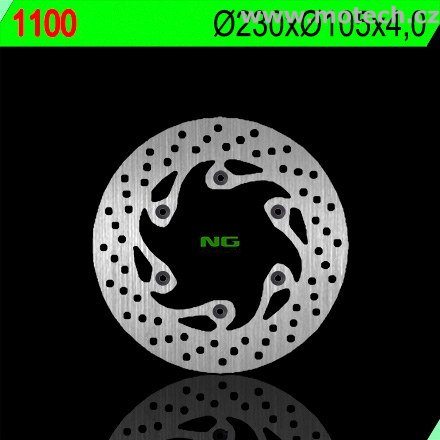 Brzdový kotouč NG 1100 - pevný - Kliknutím na obrázek zavřete