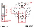 Kolečko JTF1307-15 pro: KAWASAKI ZX-636