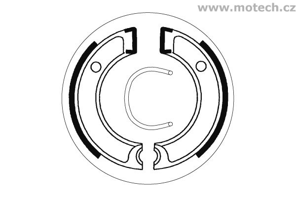 Brzdové pakny SBS - 2112 - Kliknutím na obrázek zavřete