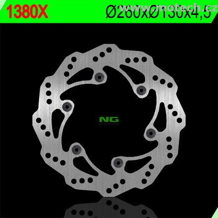 Brzdový kotouč NG 1380X - D260 - Kliknutím na obrázek zavřete