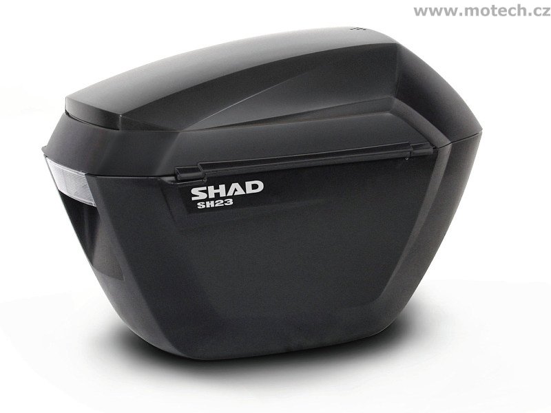 SH23 - boční kufr SHAD černý, carbon - pár, objem 2x23 litrů - Kliknutím na obrázek zavřete