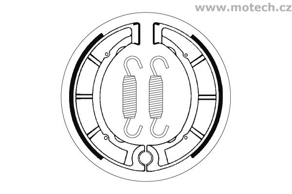 Brzdové pakny SBS - 2035 - Kliknutím na obrázek zavřete