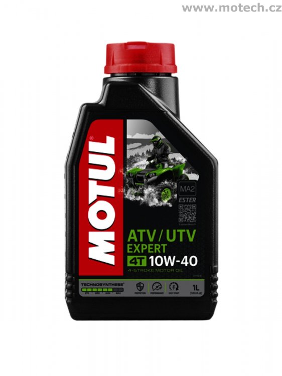 MOTUL ATV-UTV EXPERT 10W40 4T 1L - Kliknutím na obrázek zavřete