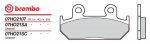 Brzdové destičky Brembo - BRM 07HO2107