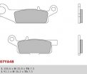 Brzdové destičky Brembo - BRM 07YA48SD