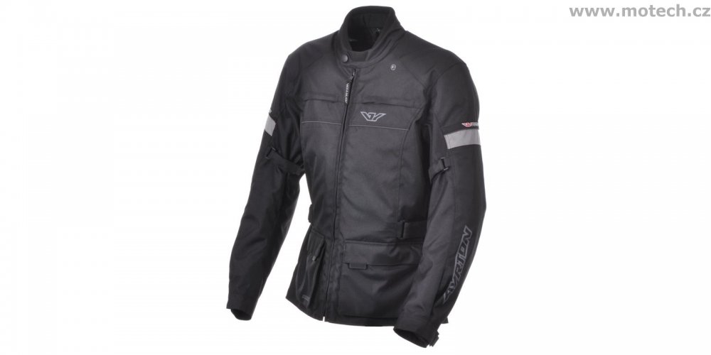 Textilní bunda Ayrton RADICAL černá /šedá - Kliknutím na obrázek zavřete