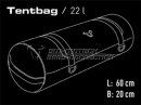 Tentbag - obal na stan 22L