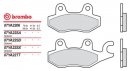 Brzdové destičky Brembo - BRM 07YA22SA