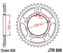Rozeta JTR898 pro: KTM KTM 950 Supermoto