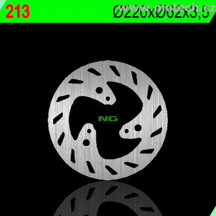 Brzdový kotouč NG 213 - pevný - Kliknutím na obrázek zavřete