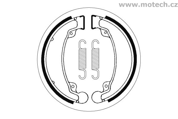 Brzdové pakny SBS - 2069 - Kliknutím na obrázek zavřete