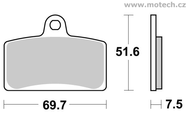 Brzdové destičky přední SBS - 189MS - Kliknutím na obrázek zavřete