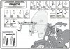 AS122A2 - montážní sada plexi Kappa - HONDA VT 750 S (10-15)