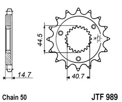 JT sprockets řetězová kola a rozety