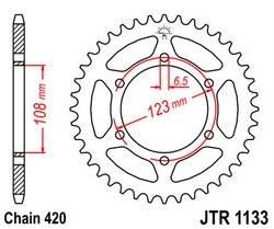 JT sprockets řetězová kola a rozety