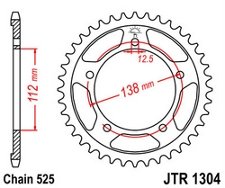 JT sprockets řetězová kola a rozety