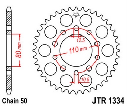 JT sprockets řetězová kola a rozety