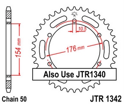 JT sprockets řetězová kola a rozety