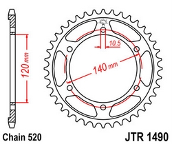 JT sprockets řetězová kola a rozety