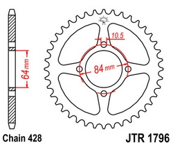 JT sprockets řetězová kola a rozety