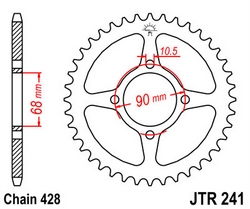 JT sprockets řetězová kola a rozety