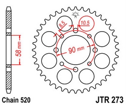 JT sprockets řetězová kola a rozety