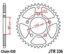 JT sprockets řetězová kola a rozety