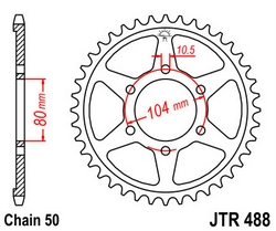 JT sprockets řetězová kola a rozety