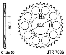 JT sprockets řetězová kola a rozety