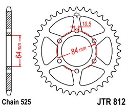 JT sprockets řetězová kola a rozety