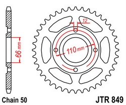 JT sprockets řetězová kola a rozety